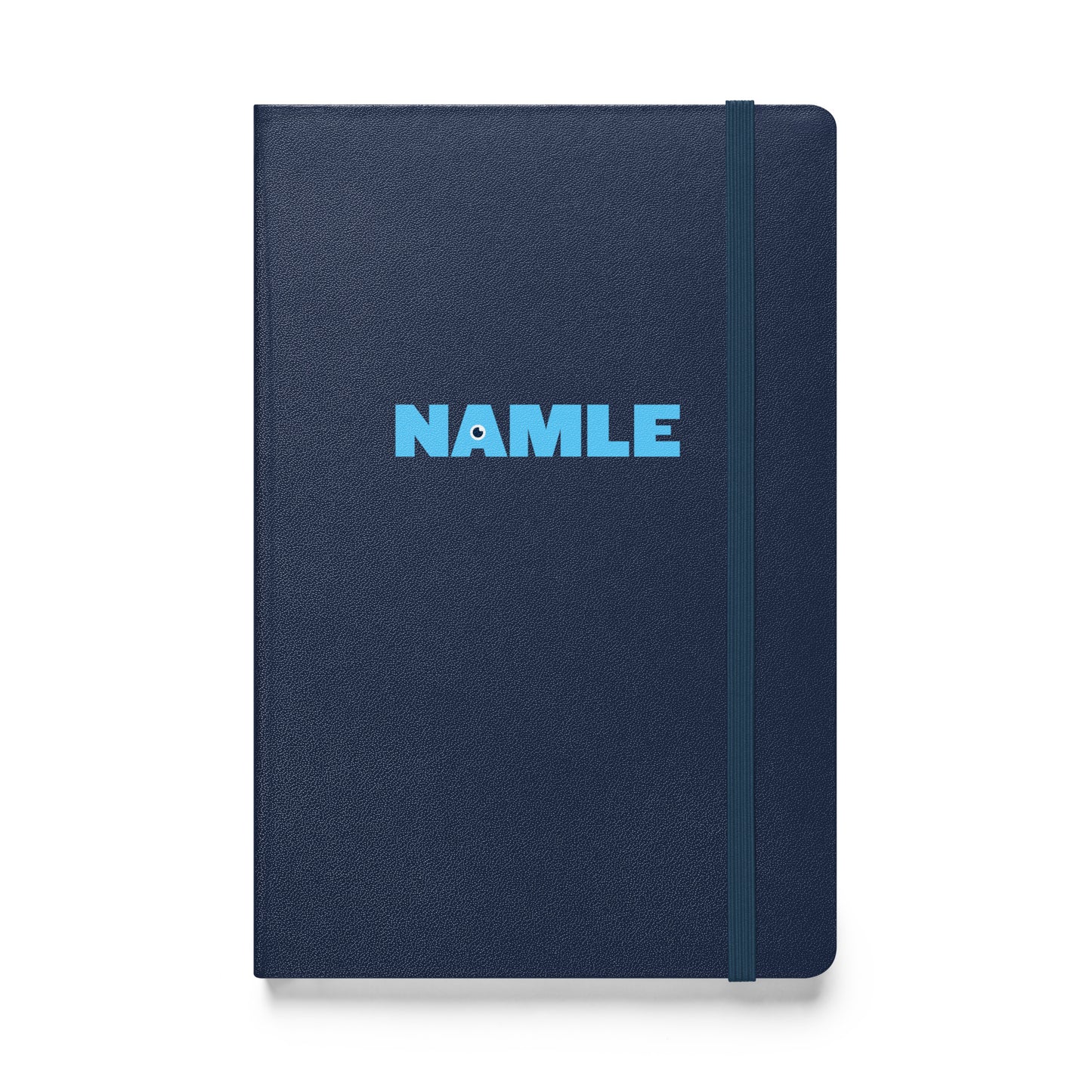 NAMLE Lt Blue Logo Hardcover Notebook