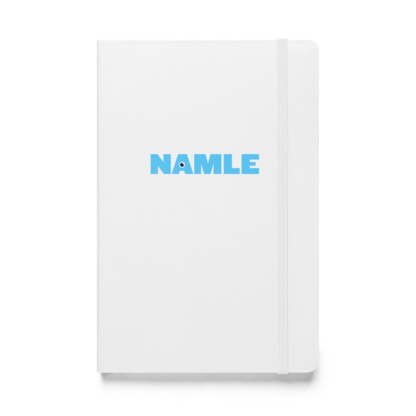 NAMLE Lt Blue Logo Hardcover Notebook