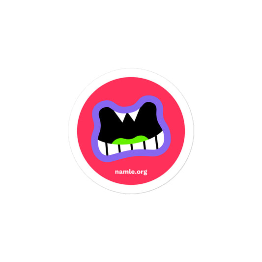 Headline Hellion Icon Round Sticker