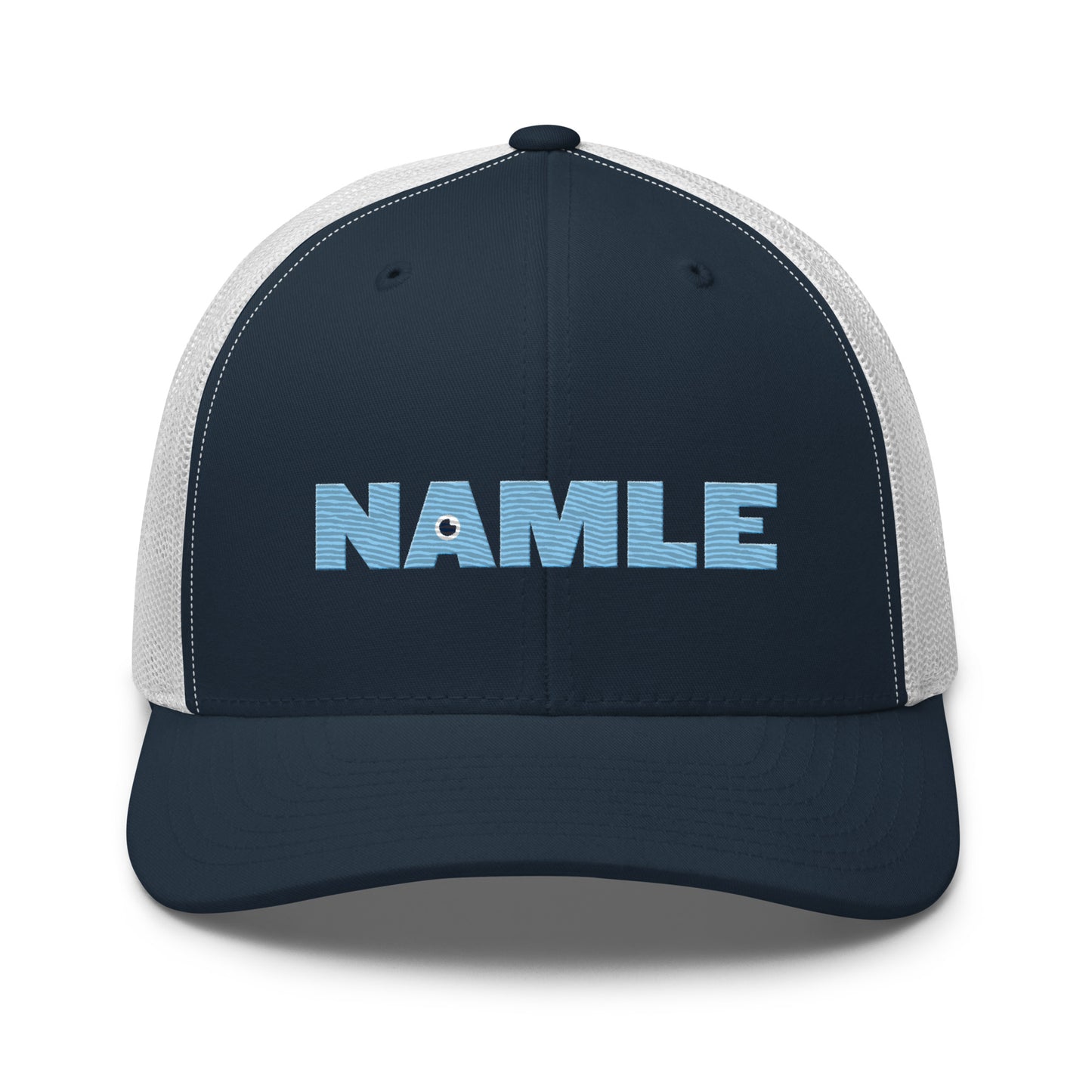 NAMLE Light Blue Logo Trucker Cap