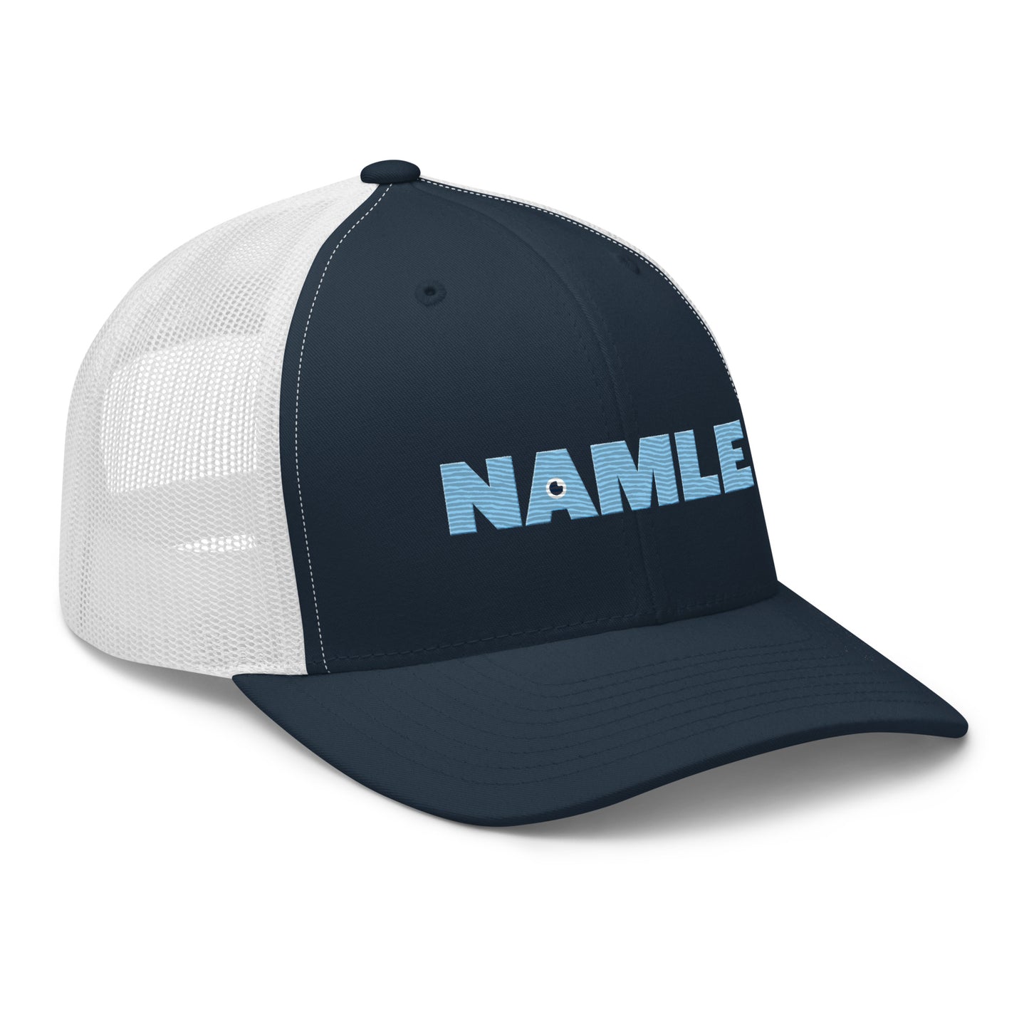 NAMLE Light Blue Logo Trucker Cap