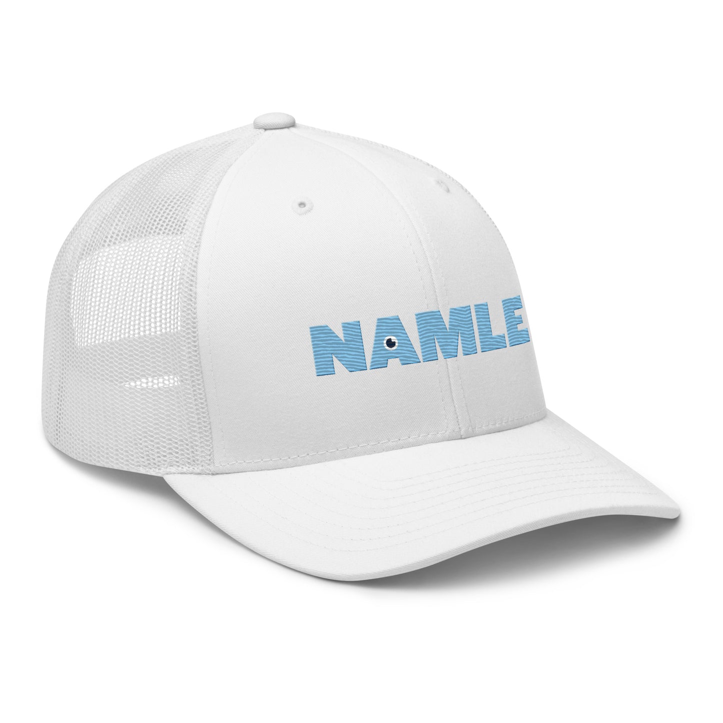 NAMLE Light Blue Logo Trucker Cap