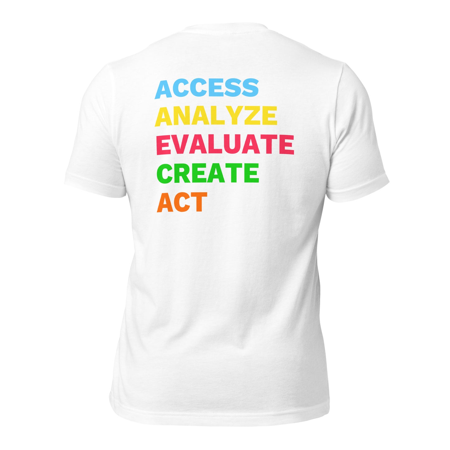 "Media Literacy" De•Fined T-Shirt (light)