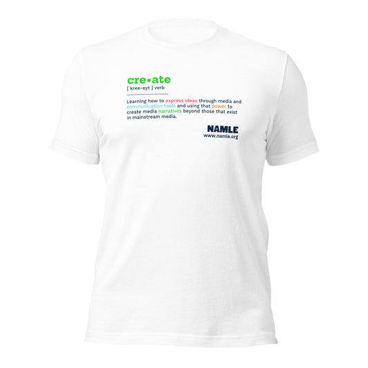 "Create" De•Fined T-Shirt (light)