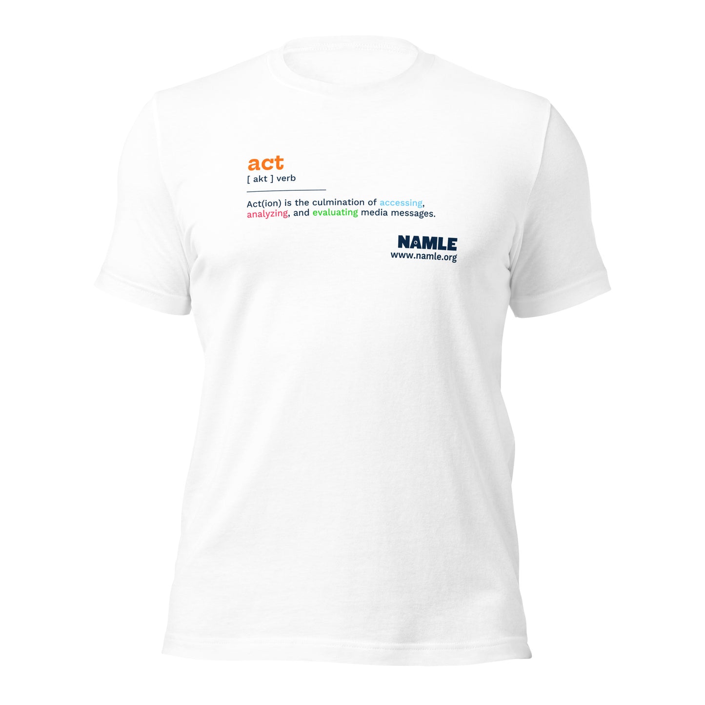 "Act" De•Fined T-Shirt (light)